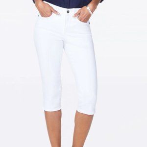 NYDJ Skinny Capri Jeans White Size 6